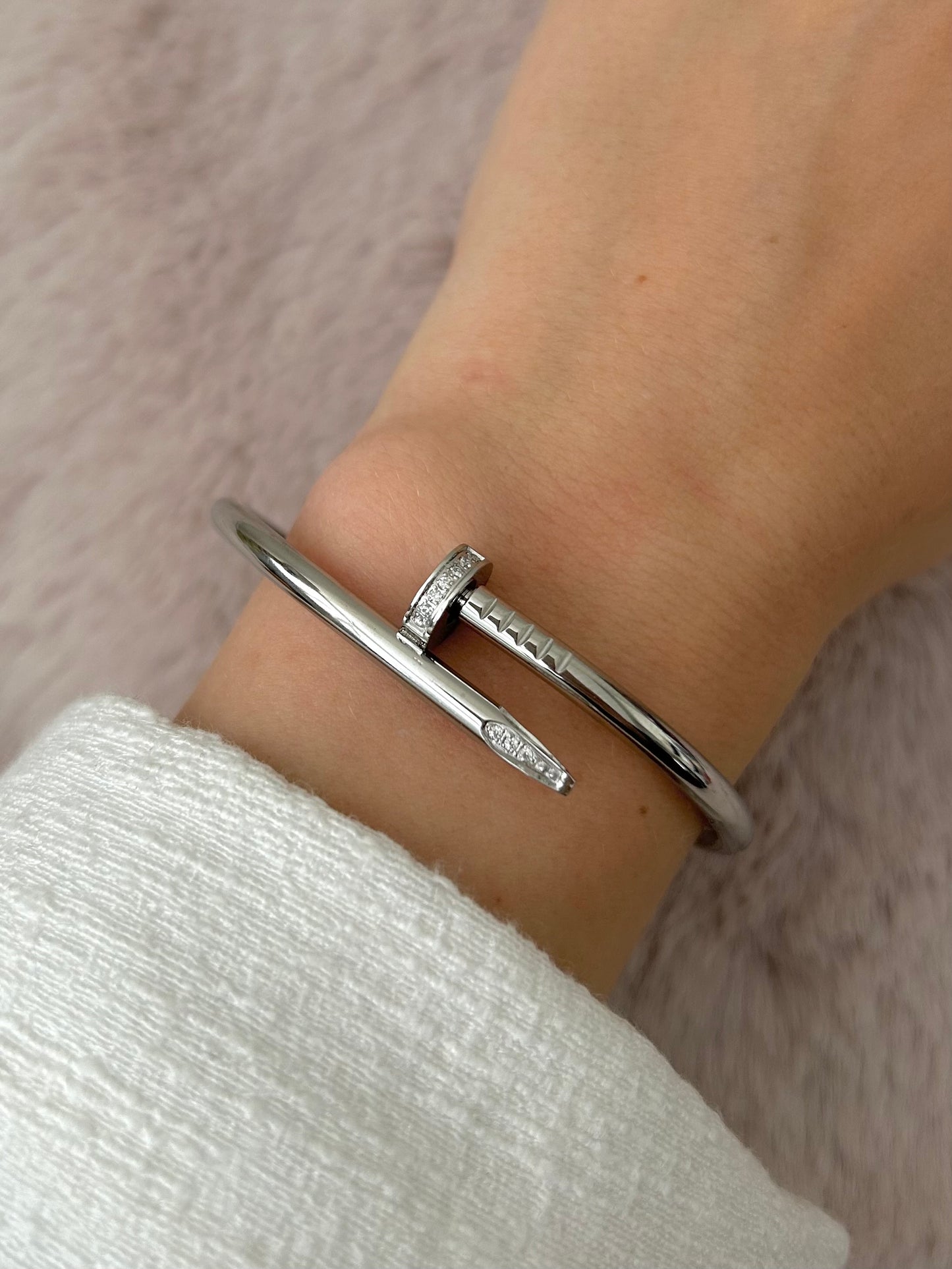 Spike Bracelet Silver