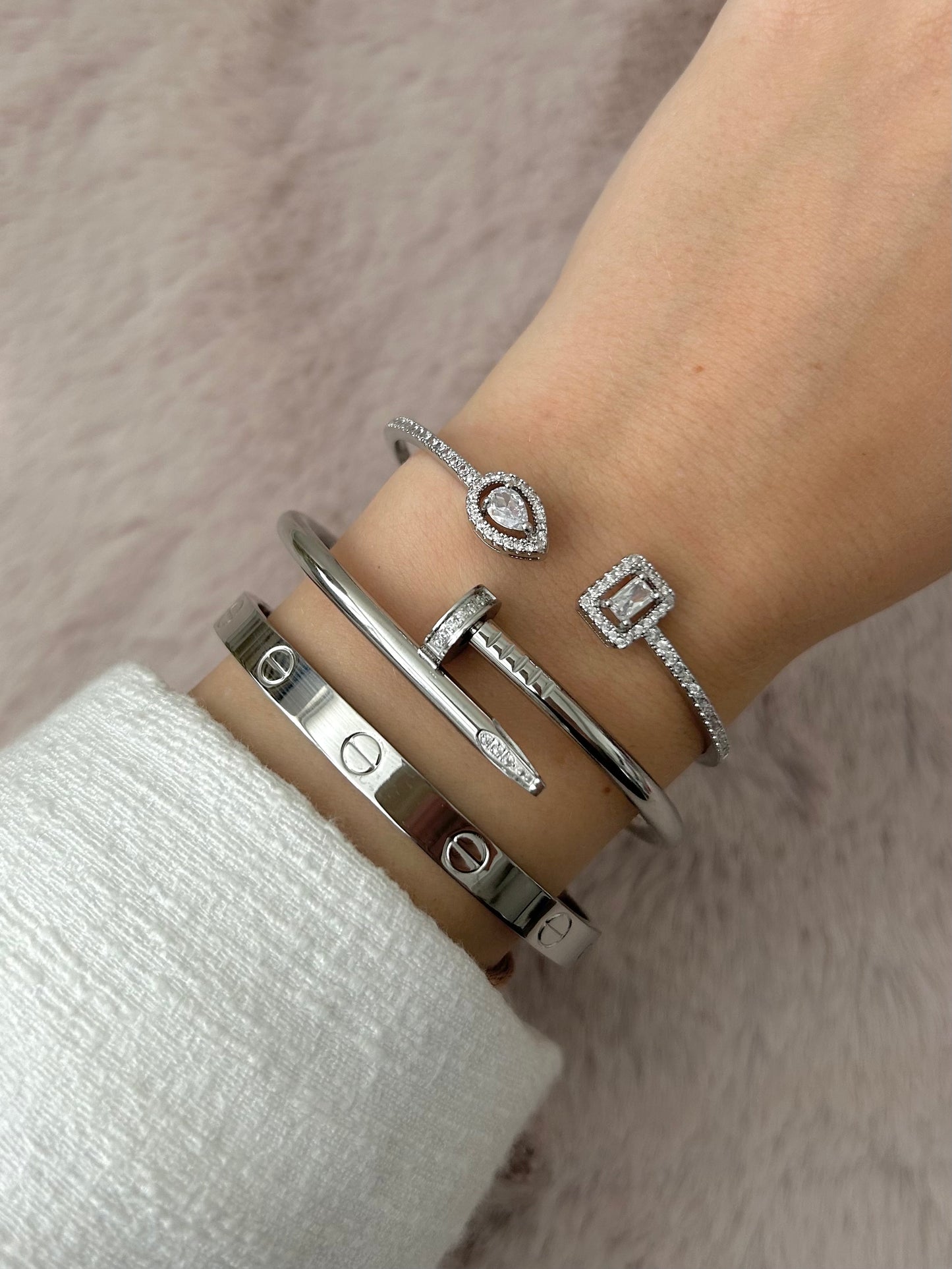 Spike Bracelet Silver