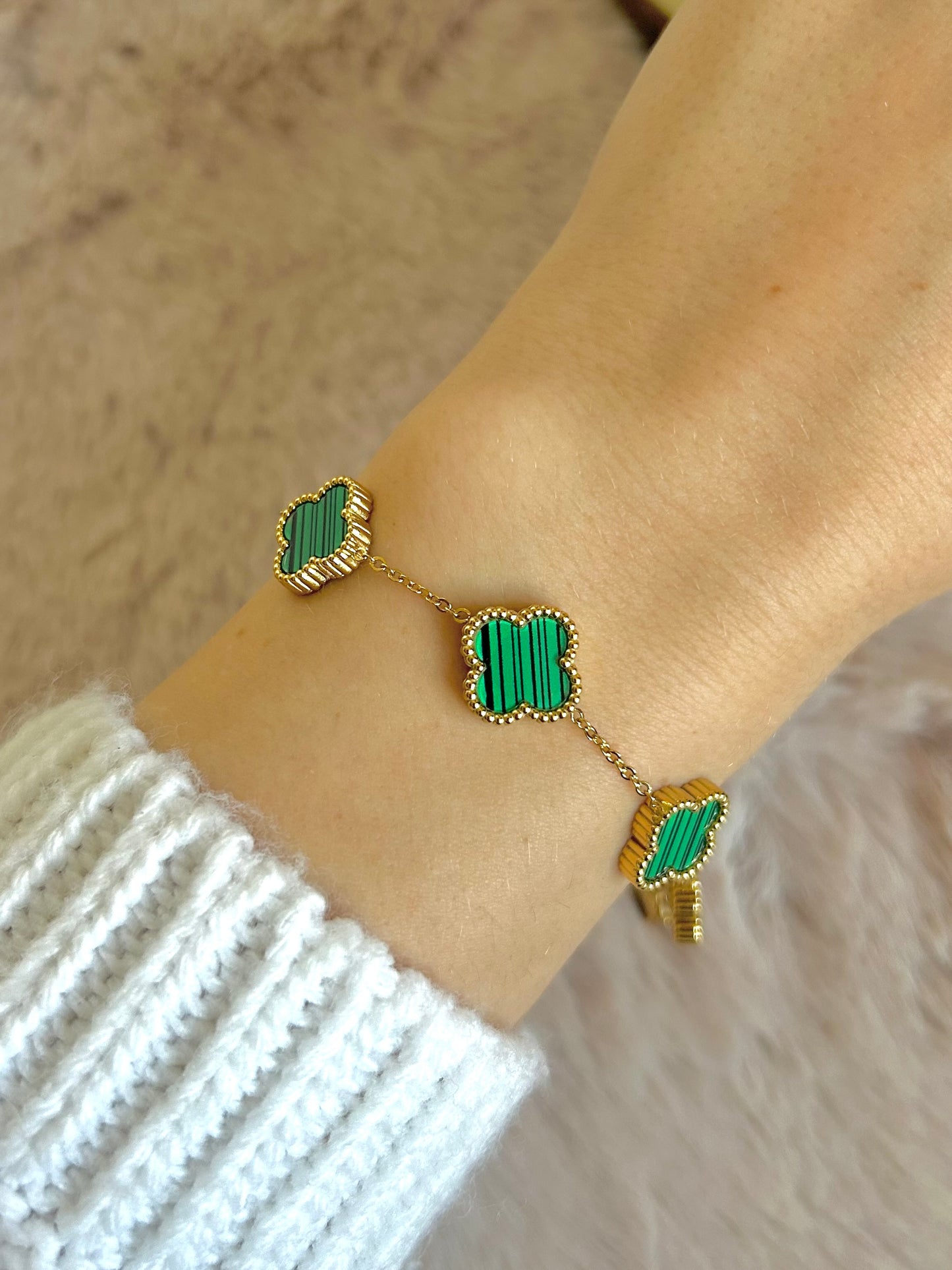 Cleva Bracelet Green