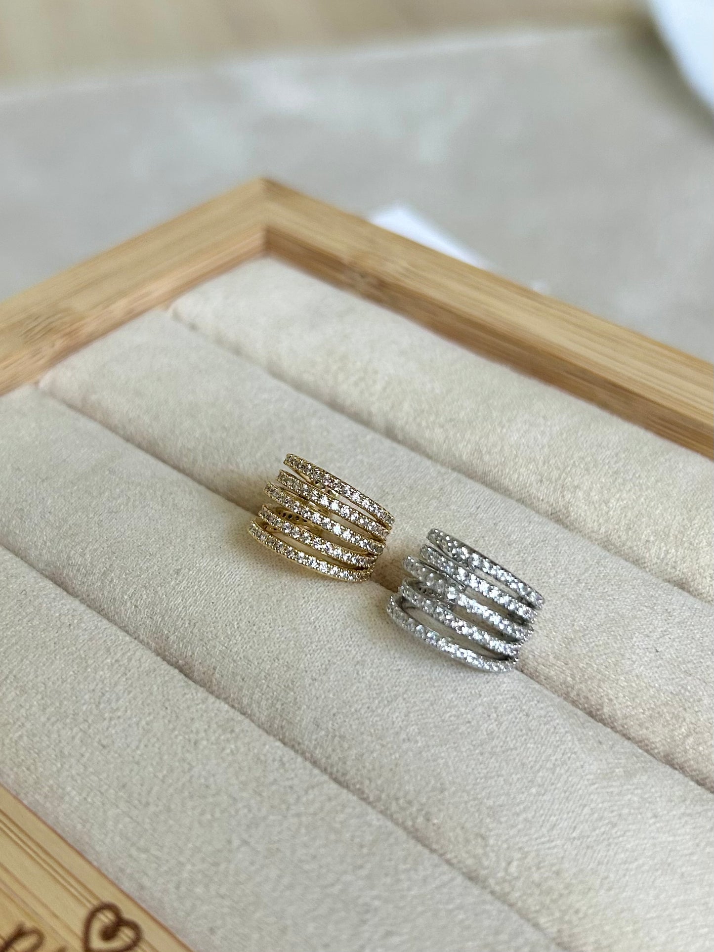 Glamour Earcuff Silver
