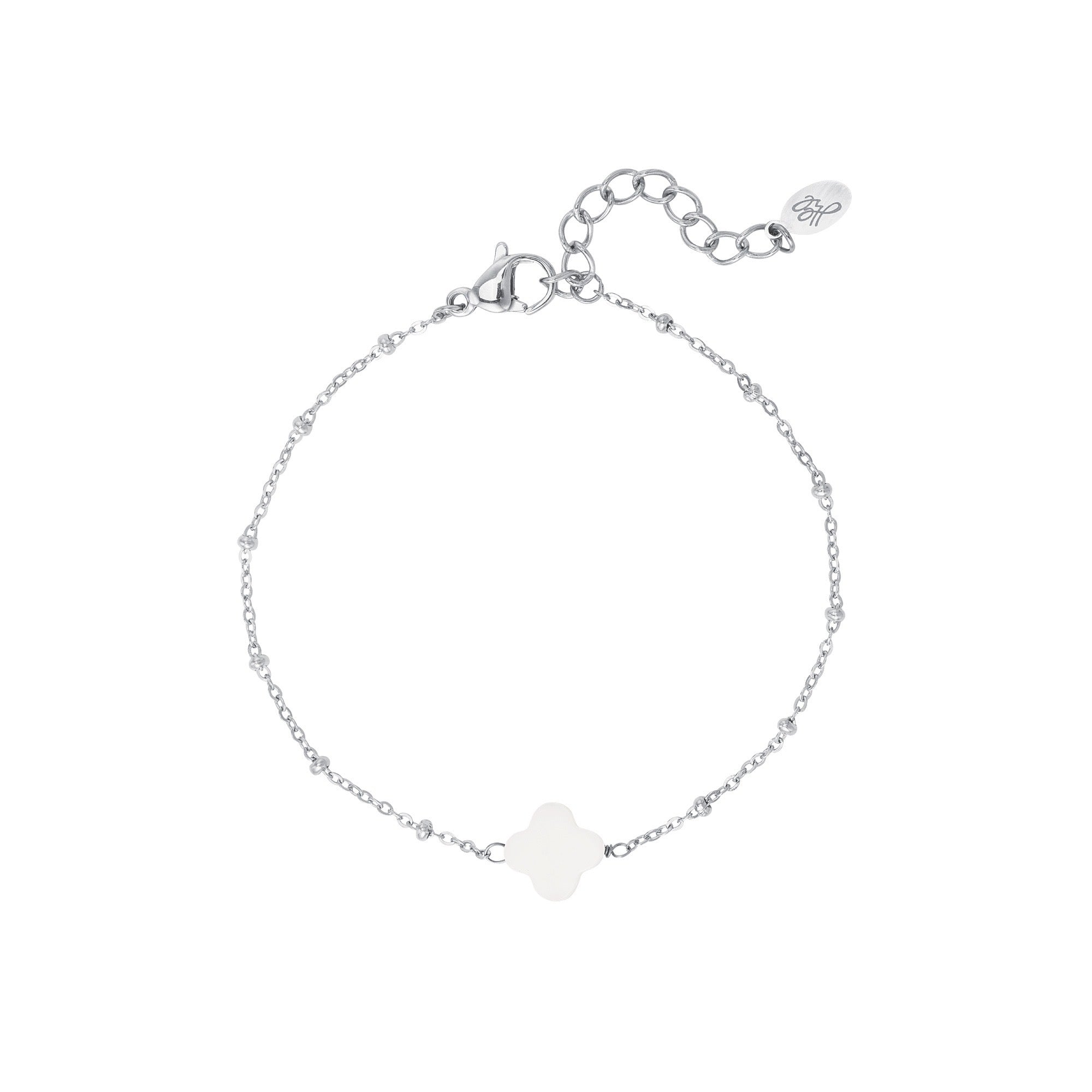 Clover Bracelet White – Charso - Main Image
