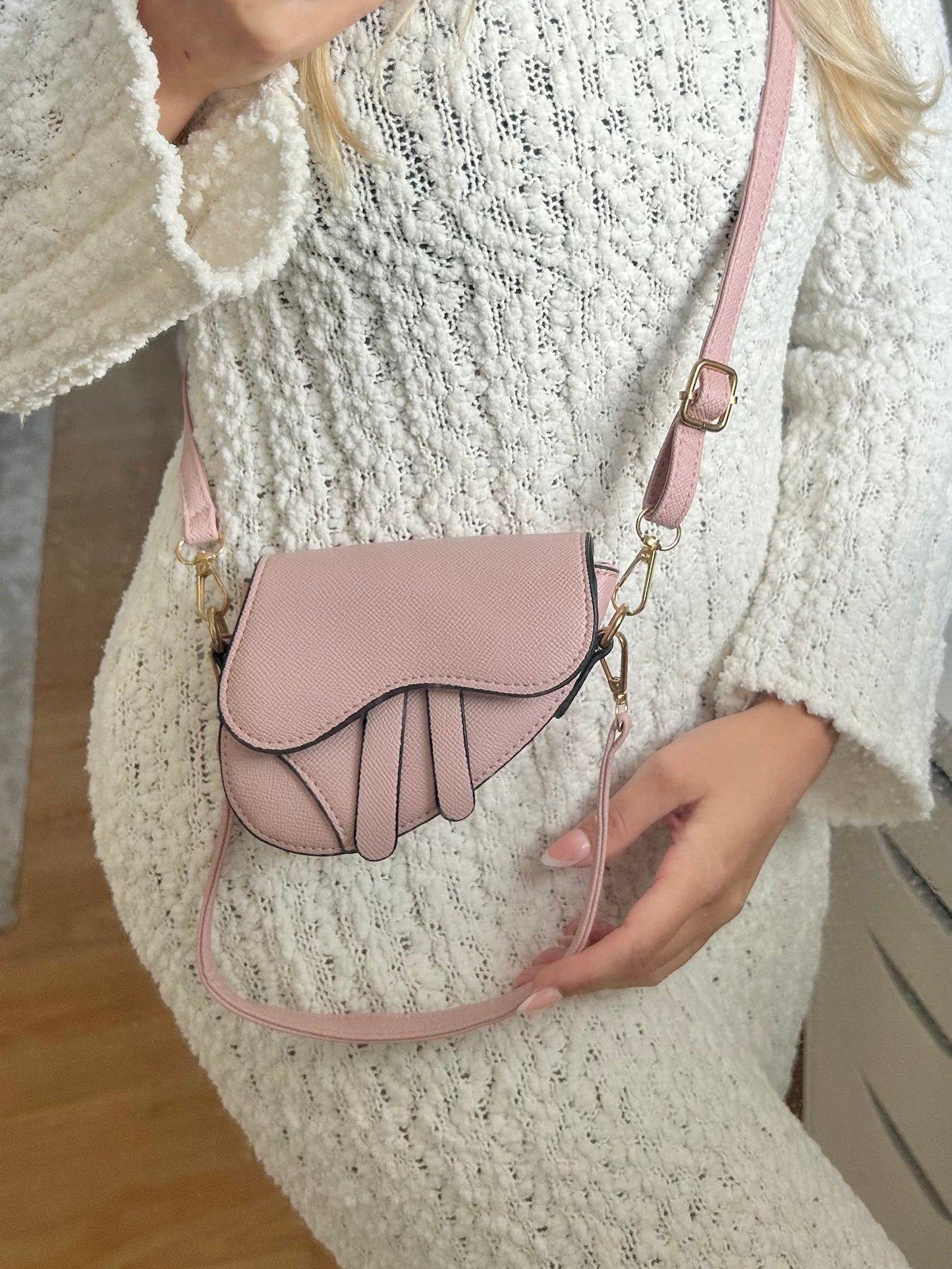 Mini Saddle Bag Pink