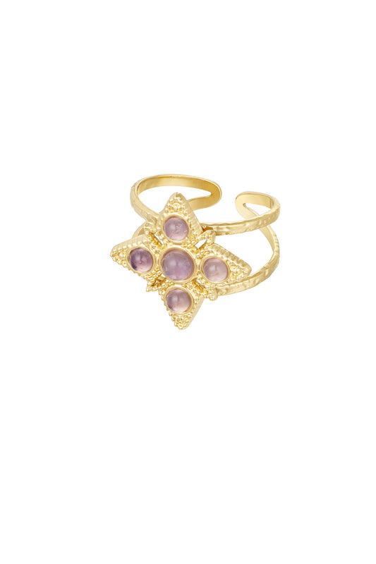 Hana Ring Purple