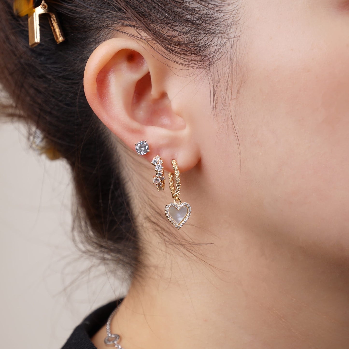 Mimosa Earrings Silver