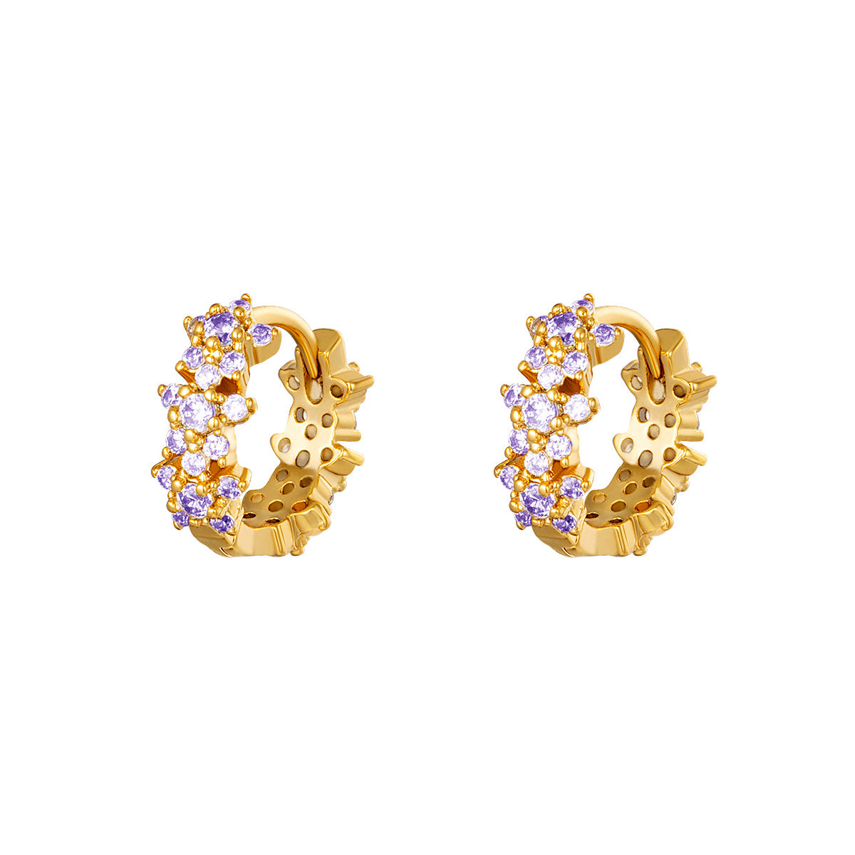 Monarch Earrings Lila