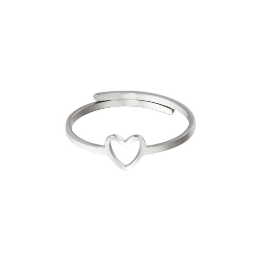 Little Heart Ring Silver
