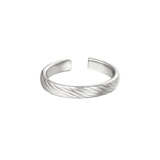 Twisty Ring Silver