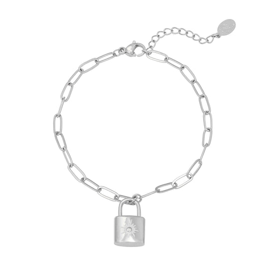 Lock 2.0 Bracelet Silver