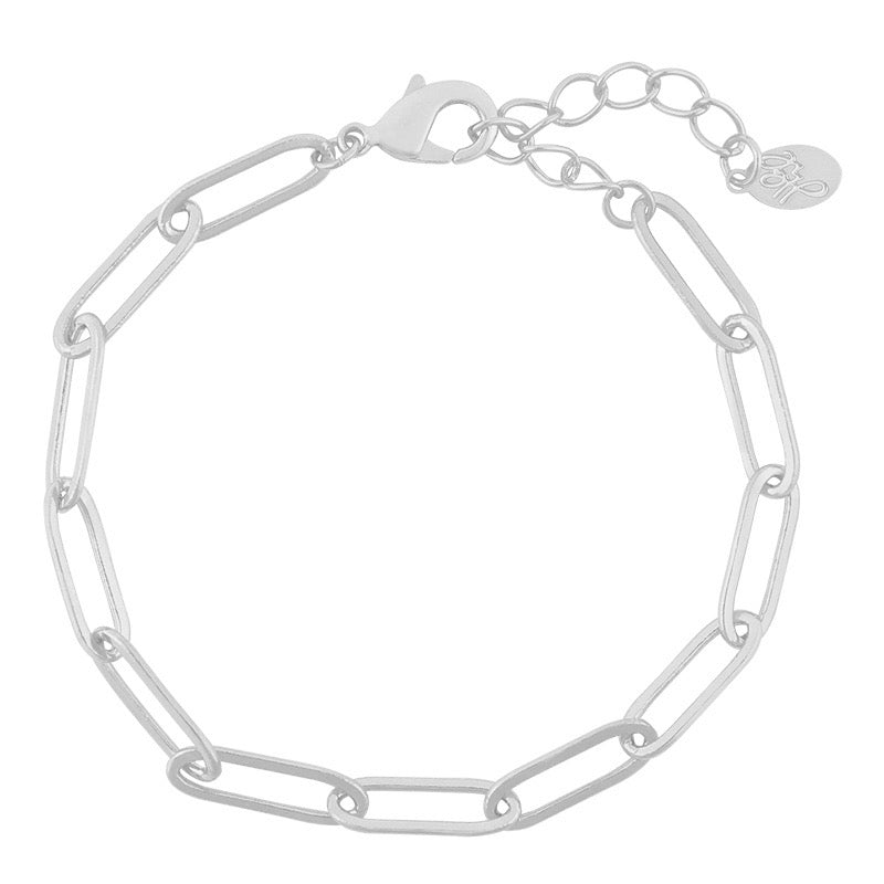 Stuck in Chains Bracelet Silver