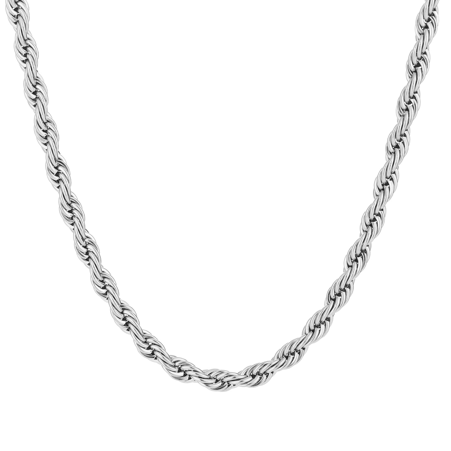 Twirl Necklace Silver