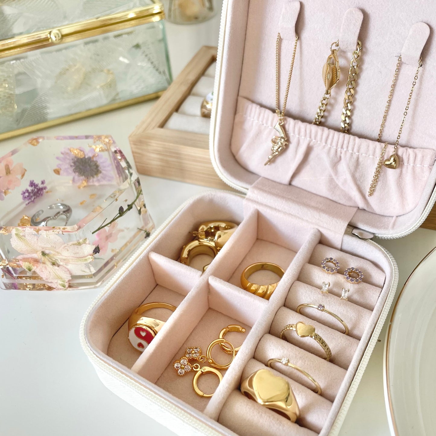 Jewellery Box - Roze