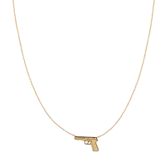 Dress to Kill Necklace Gold