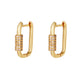 Bold Party Earrings Gold