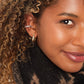 Bold Party Earrings Gold