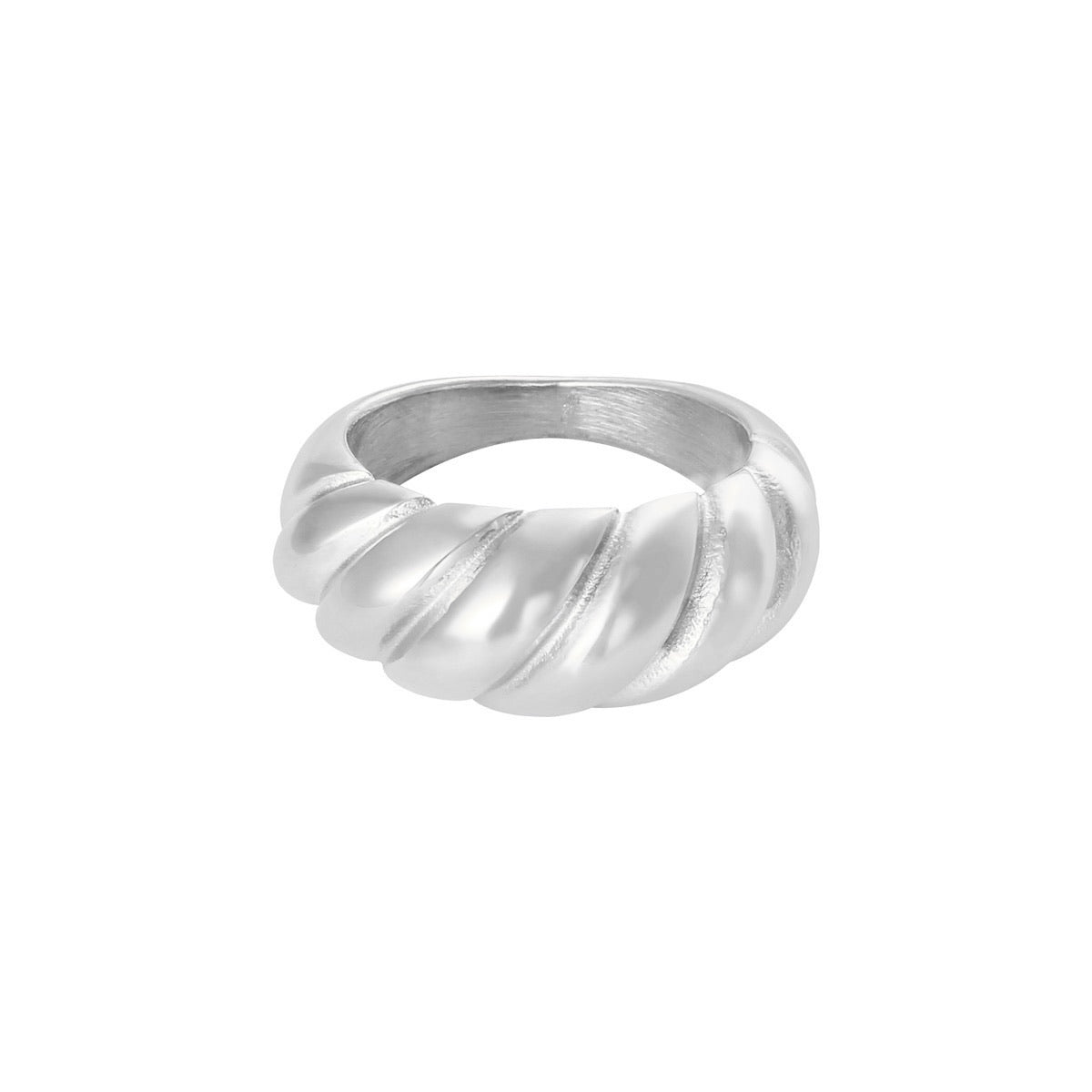 Baguette Ring Silver