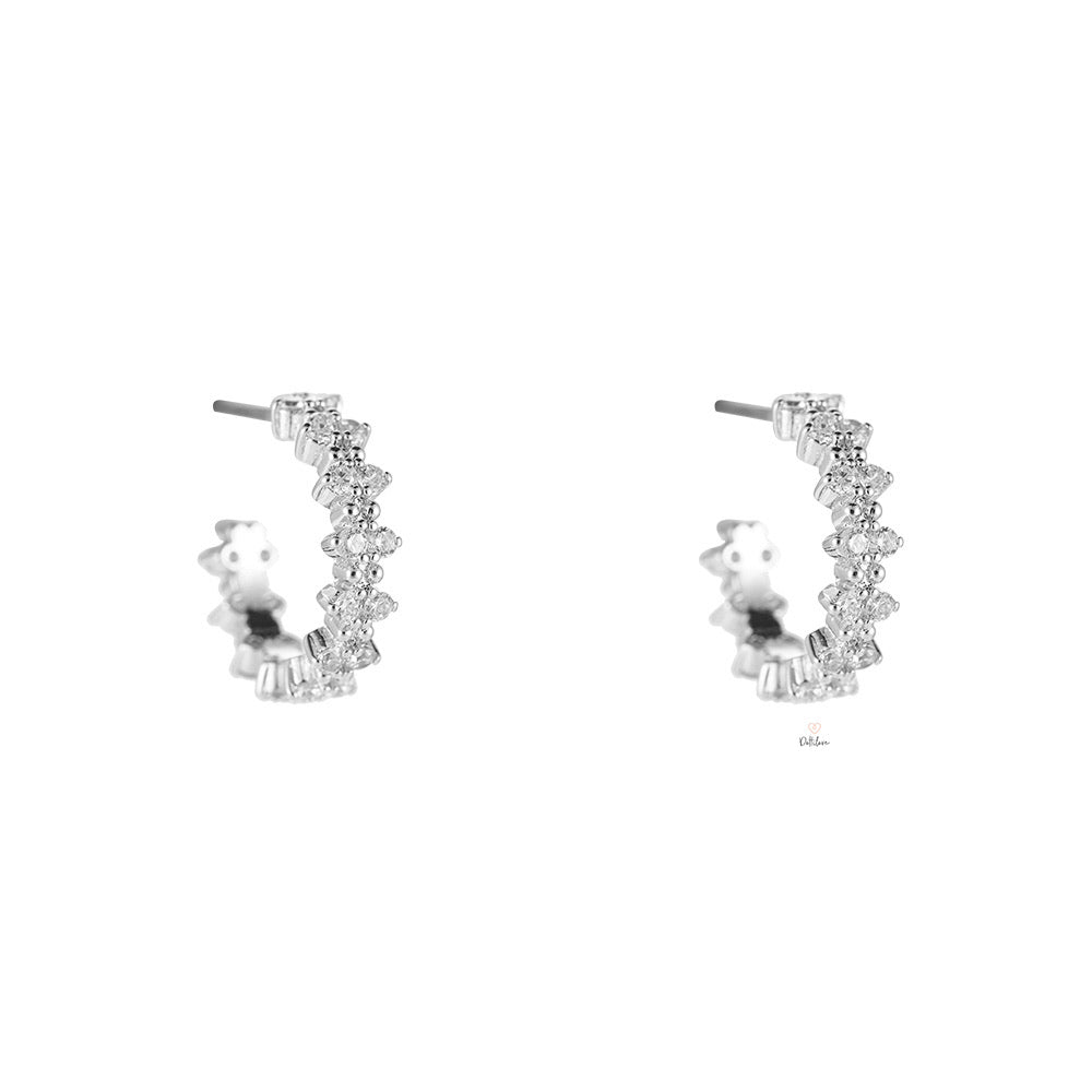Jenny Earrings Silver