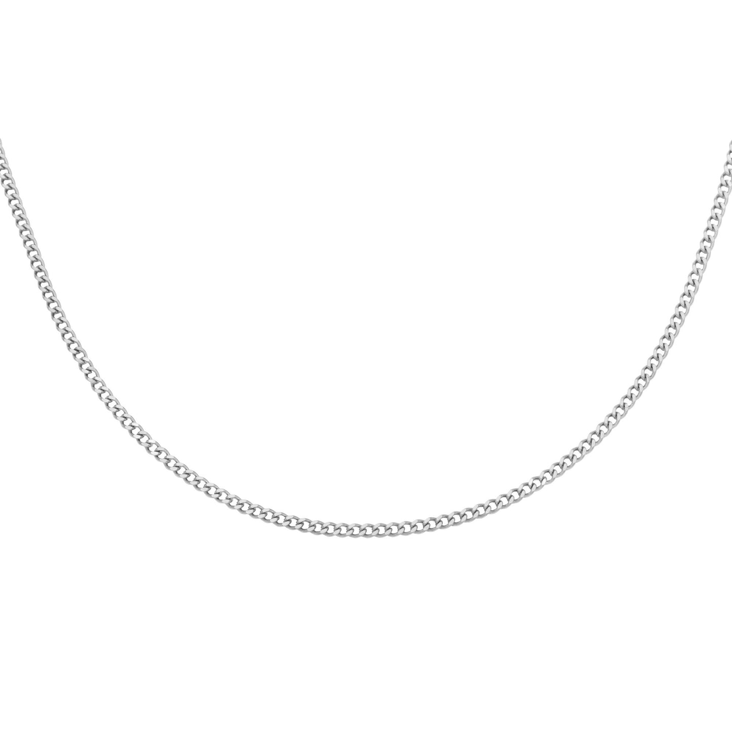 Tiny Chain Necklace Silver